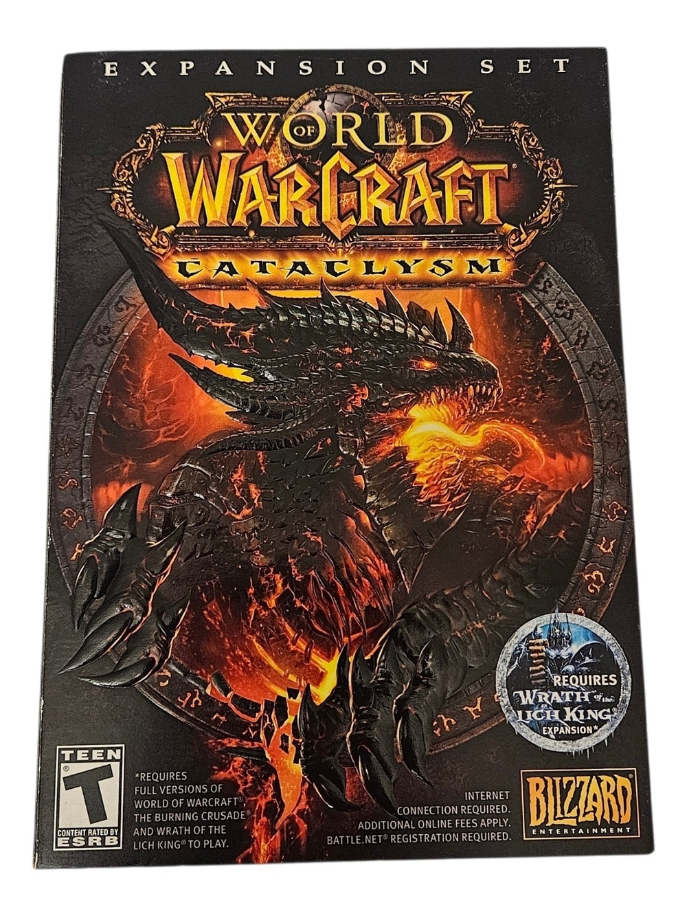 Blizzard World of Warcraft: Cataclysm Expansion Set 2010 Pc Fantasy Complete